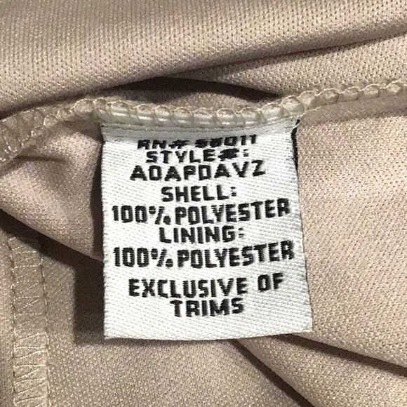 Sangria Black Lace Overlay Beaded Short Sleeve Sheath Dress - Picture 15 of 16